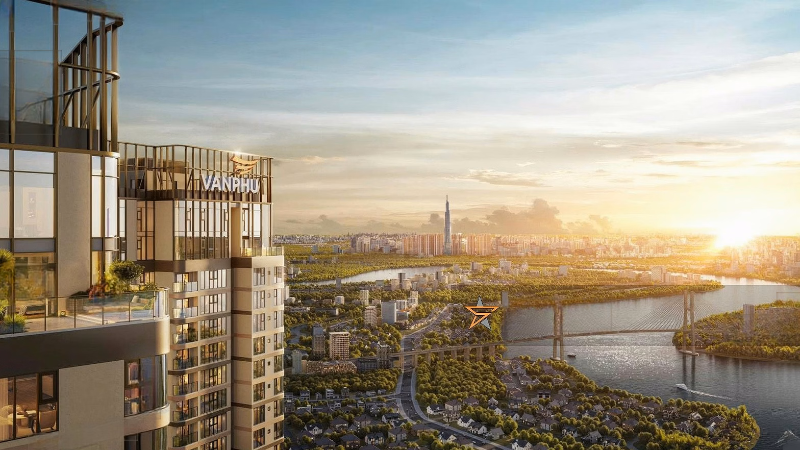 Hot new shopping cart luxury apartments along the South Saigon River Vlasta Premier Phu Thuan - Vanphu Invest