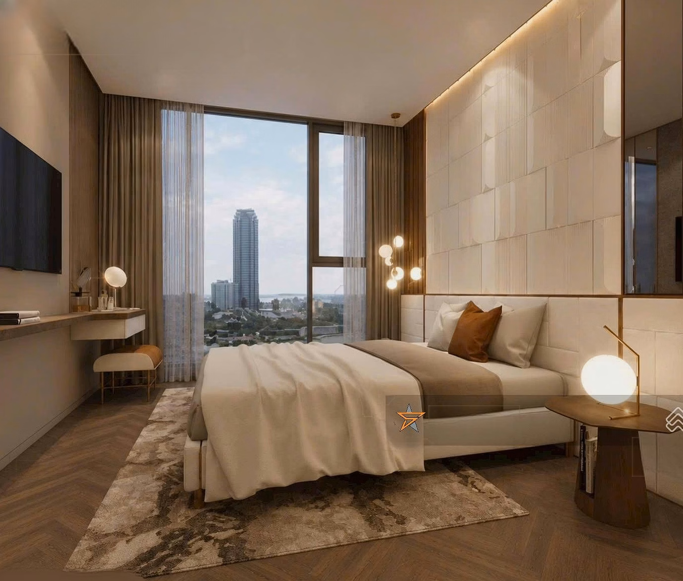 Hot new shopping cart luxury apartments along the South Saigon River Vlasta Premier Phu Thuan - Vanphu Invest