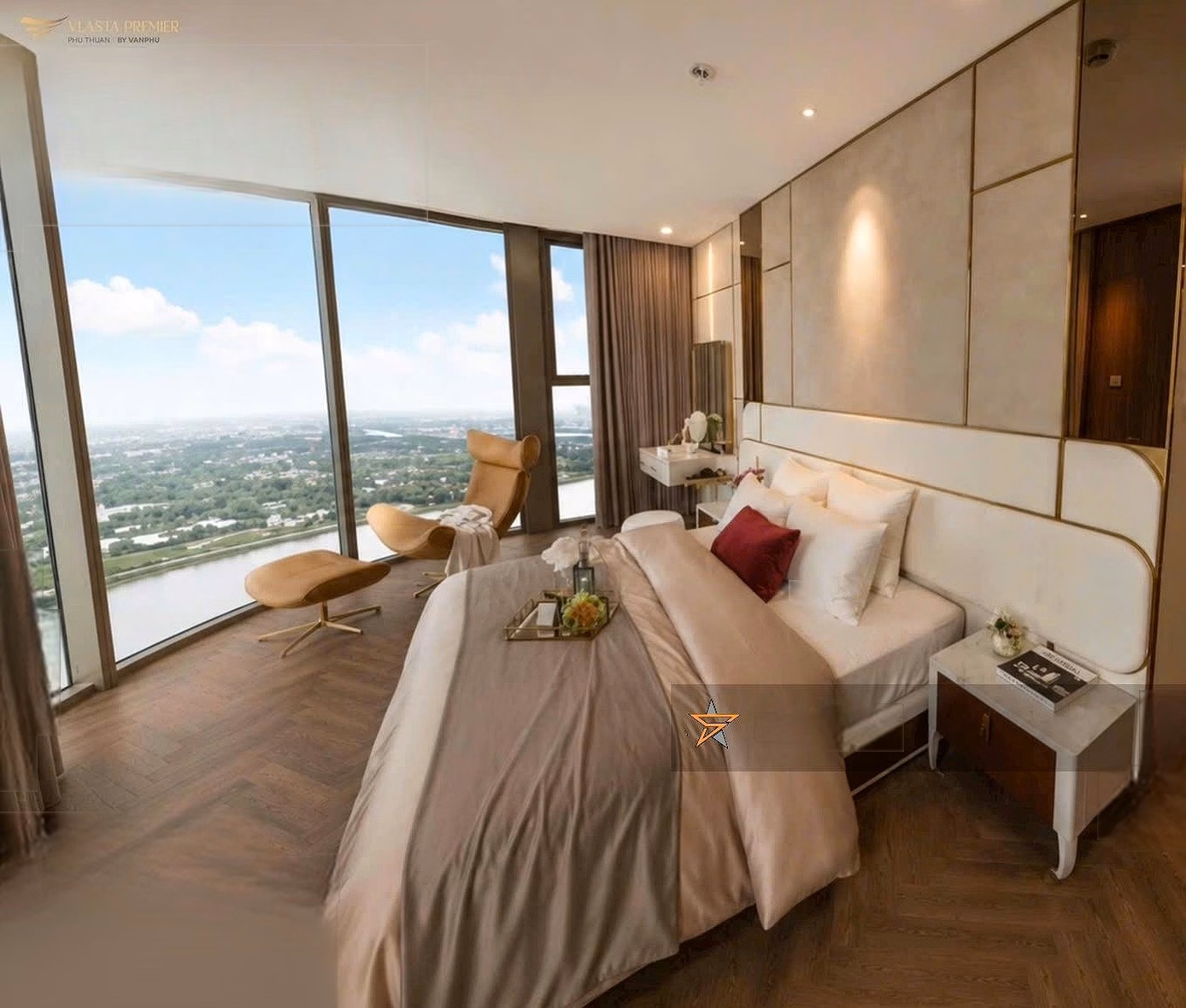 Hot new shopping cart luxury apartments along the South Saigon River Vlasta Premier Phu Thuan - Vanphu Invest