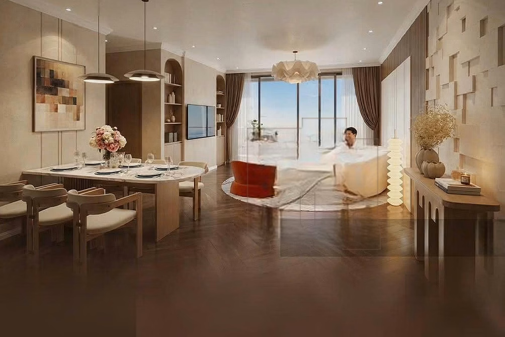 Hot new shopping cart luxury apartments along the South Saigon River Vlasta Premier Phu Thuan - Vanphu Invest