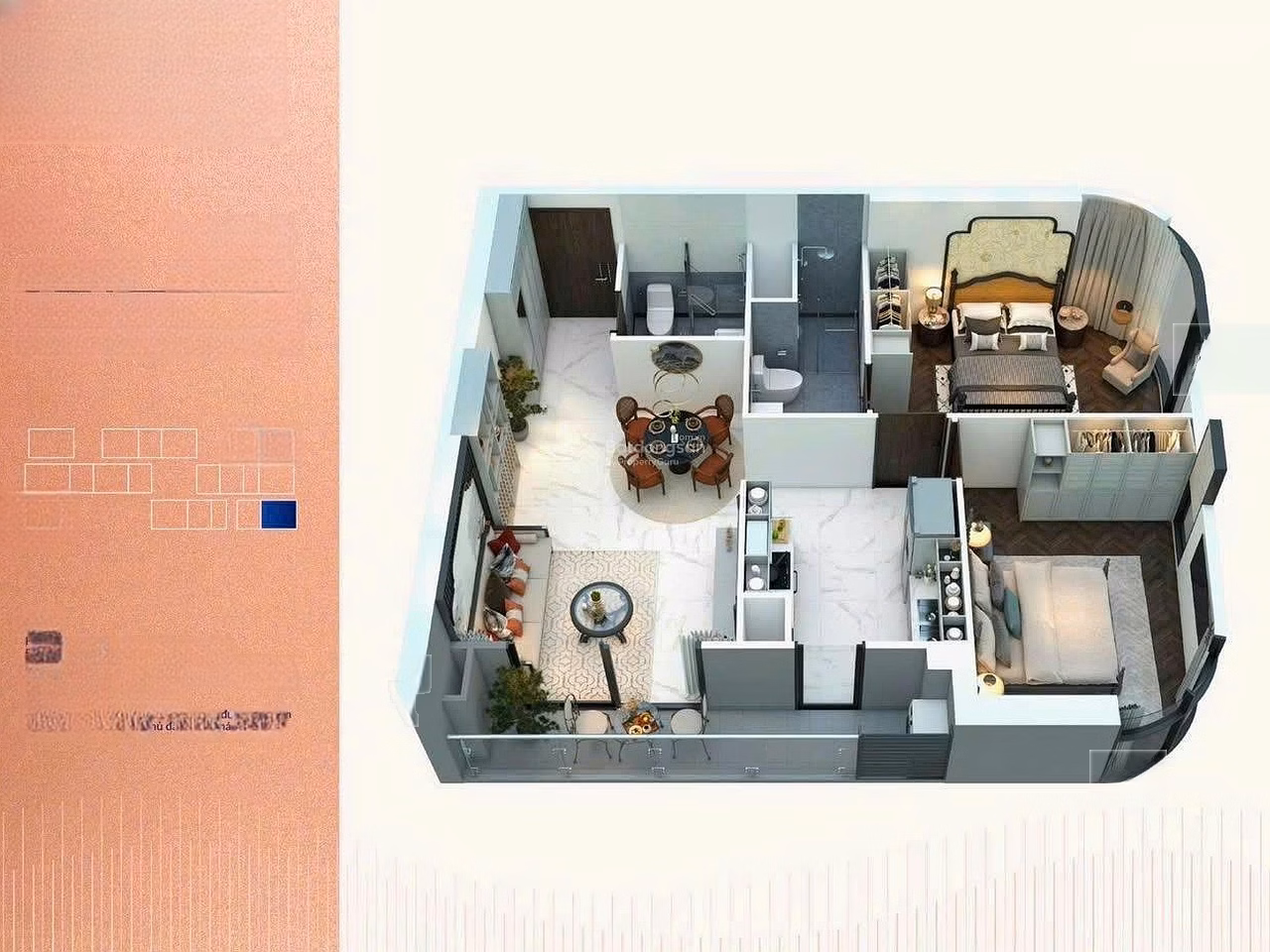 Diplomatic products priced from only 2.5 billion - The Opus One - Vinhomes Grand Park
