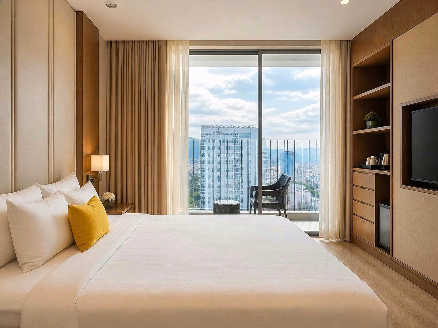 Studio 38m2 Panorama Nha Trang - Beautiful city view - fully furnished