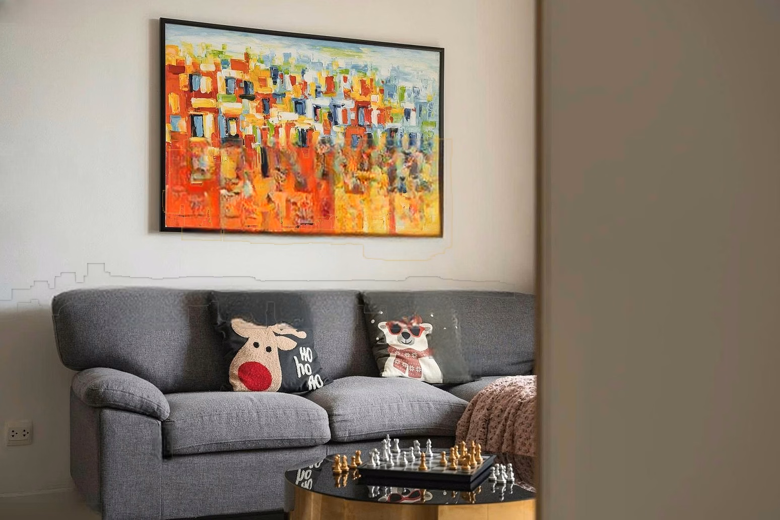 Beautiful fully furnished 2-bedroom apartment in Hoang Thanh Pearl apartment building