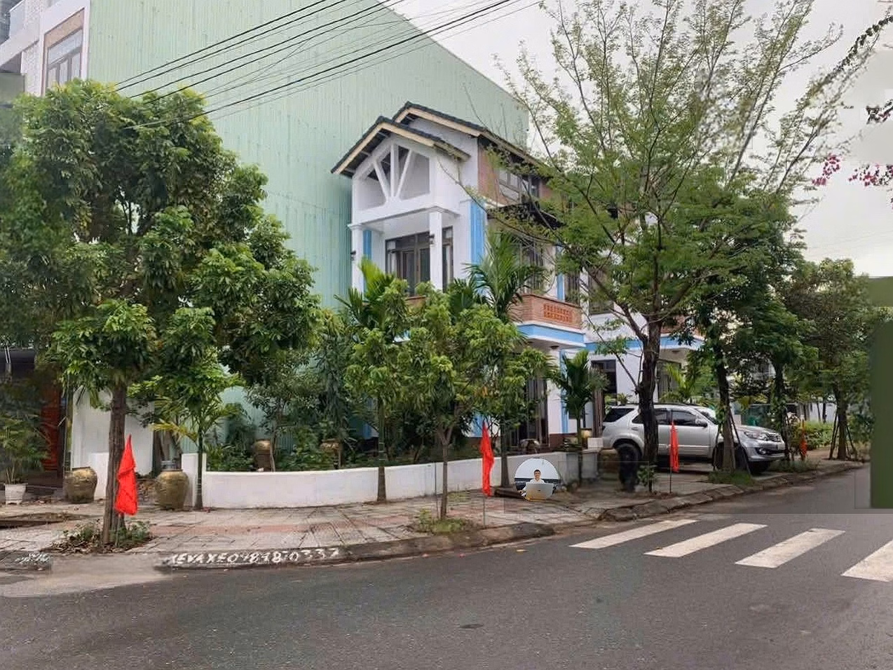 3-storey house for rent - garden - 2 street frontages - Pham Xuan An