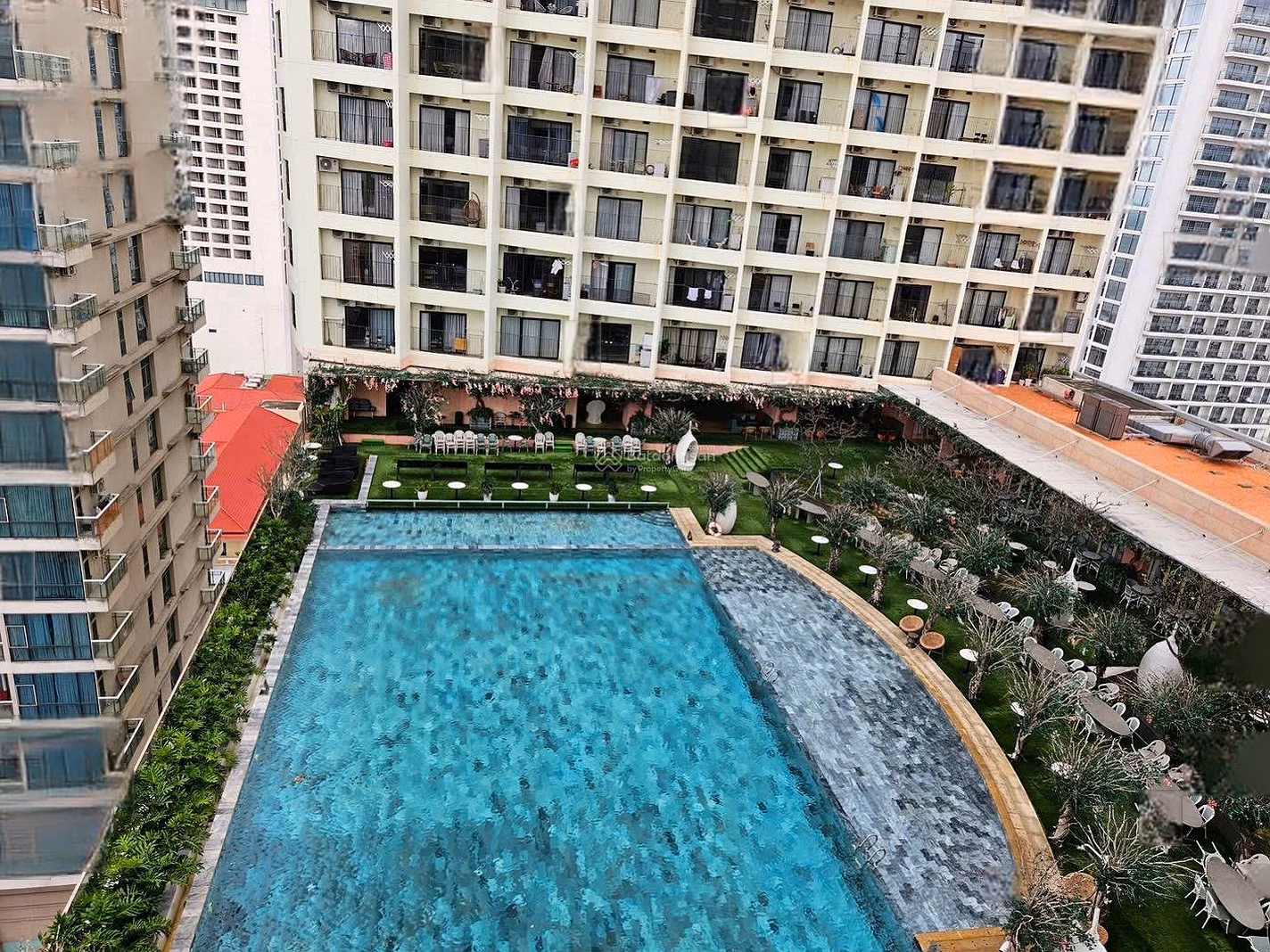 2-bedroom corner apartment in Gold Coast Nha Trang apartment with sea view with Pink Book for Long-term Ownership Price 8.6 billion