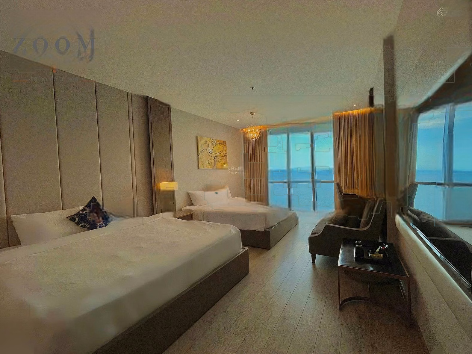 HOT! Studio Panorama Sea View - 2 Double Beds - Only 17 Million/Month