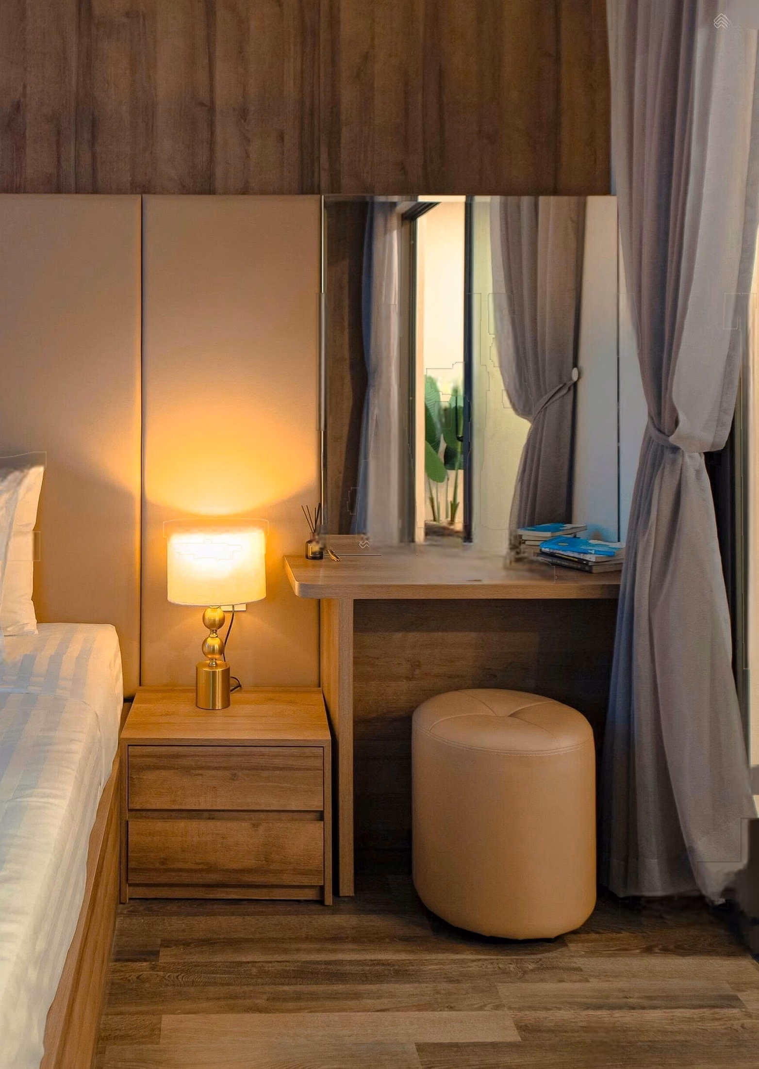 1 bedroom apartment for rent in Hon Chong - North Nha Trang