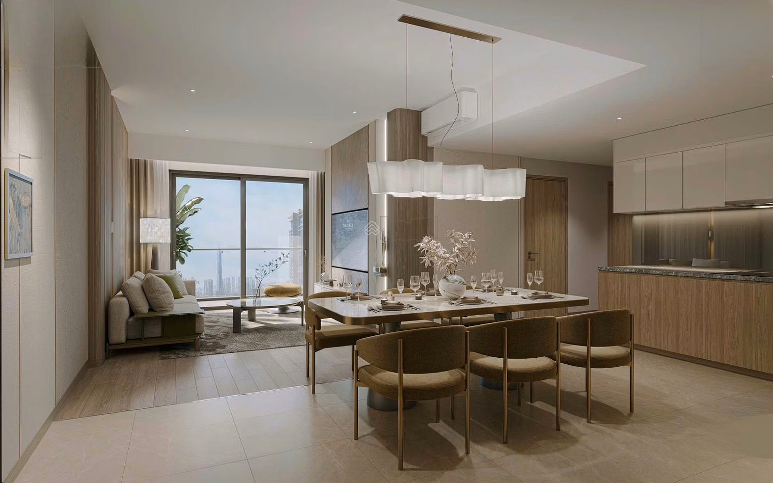 THE GLOBAL CITY ONLY 2.6 BILLION TO OWN A 2-BEDROOM APARTMENT WITH 78.3 M2, 48 MONTHS NO INTEREST LOAN SUPPORT