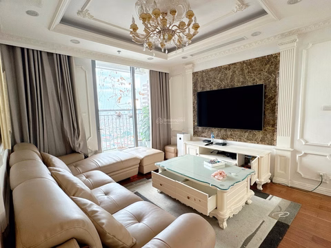 Bright 4-bedroom corner apartment for rent in Park Hill Times City, fully furnished, up to 143m² wide