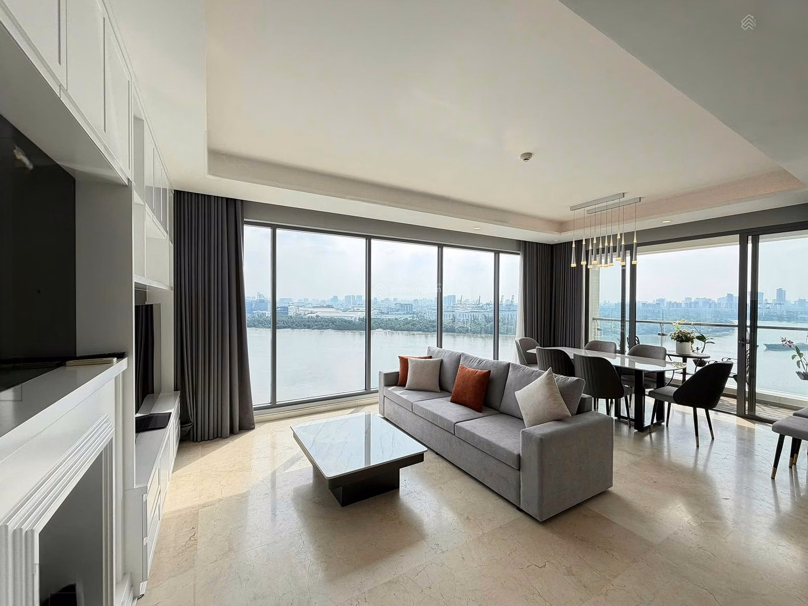 Latest shopping cart Diamond Island for rent in August 2026, many new apartments, beautiful furniture, good prices