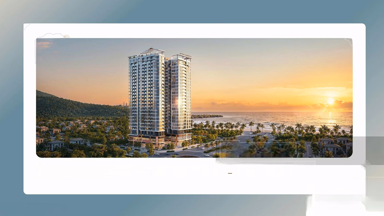 Selling 2-bedroom apartment The Camellia Son Tra, Da Nang, sea view, price 3.9 billion