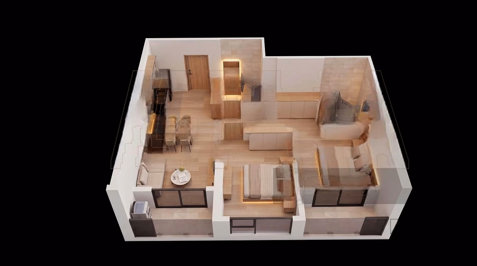 Selling 2-bedroom apartment The Camellia Son Tra, Da Nang, sea view, price 3.9 billion