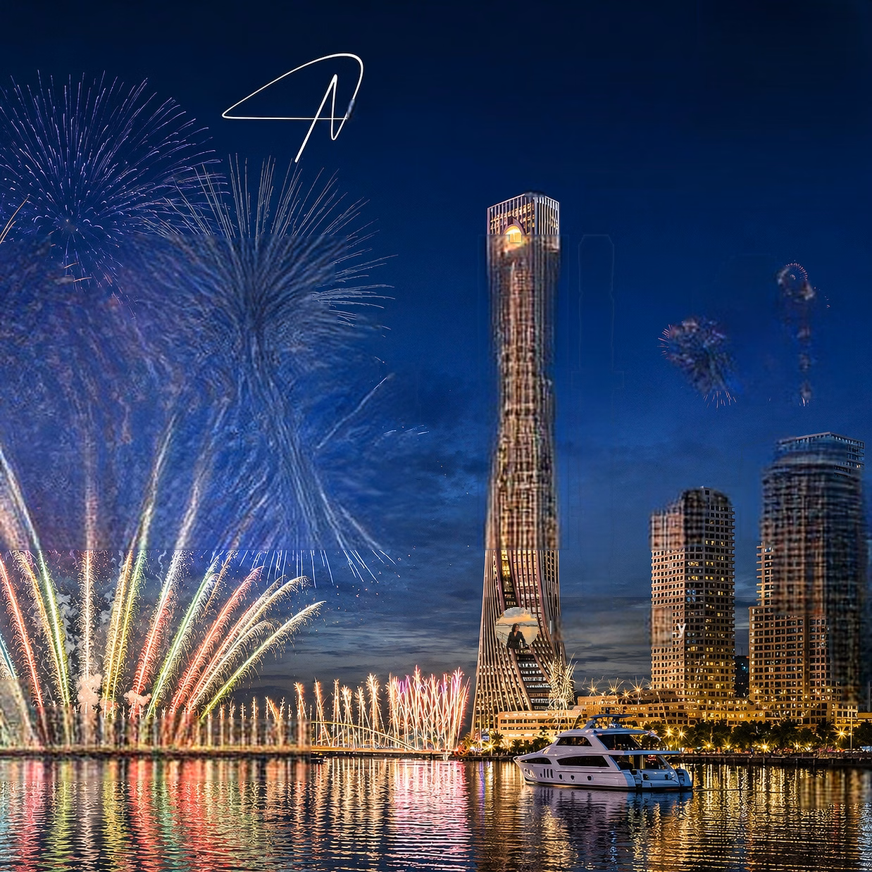 Sun Galaxy Complex diplomatic rate, 20% discount, view of Miss Han River