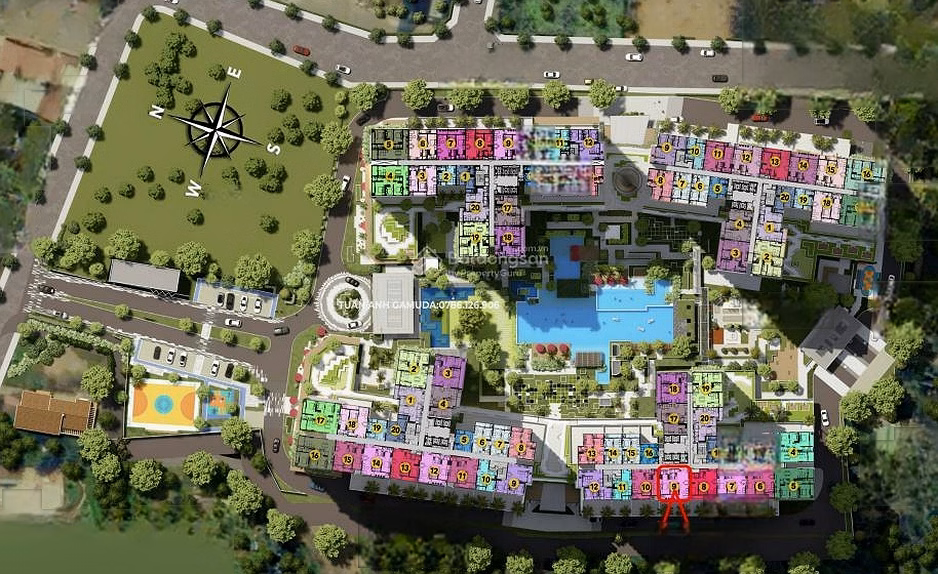 2 bedroom shopping cart with diverse area of ​​Elysian Lo Lu priced from 4 billion 550. Pay 50% to receive house in Quarter 1/2027