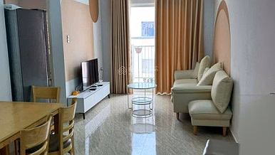 Quick sale of Hoang Quan apartment with sea view, 10th floor, B2, 2 bedrooms, fully furnished, good price