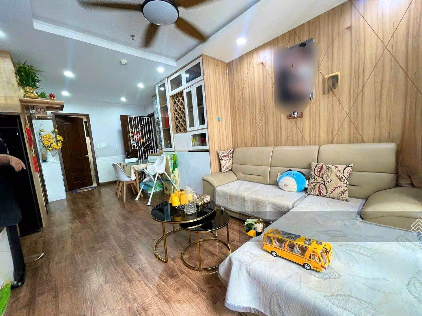 CT2 VCN Phuoc Hai apartment for sale with an area of ​​66.6m2 bedroom, reasonable price