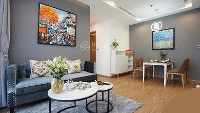 My house for rent is an apartment of 82m2, 2 bedrooms full price of 25 million in M1 Metropolis Lieu Giai building***