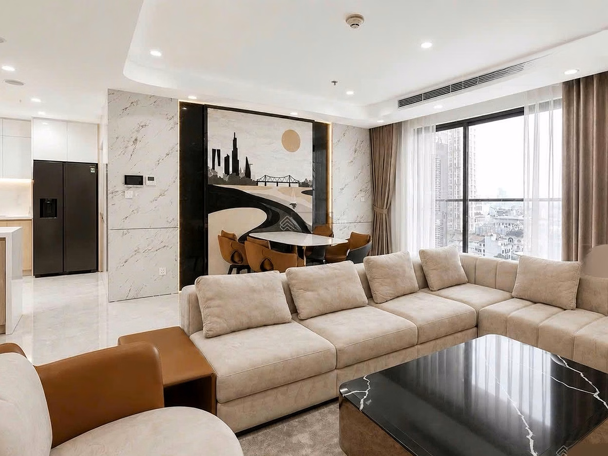 I need to rent a 2 bedroom apartment fully furnished and basic, area 92m2 with nice view, rental price only 17 million/month