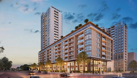 Surprisingly cheap prices at The Horizon apartment complex next to Crescent Mall District 7. Airy 3 bedroom apartment. Viewing houses is easy