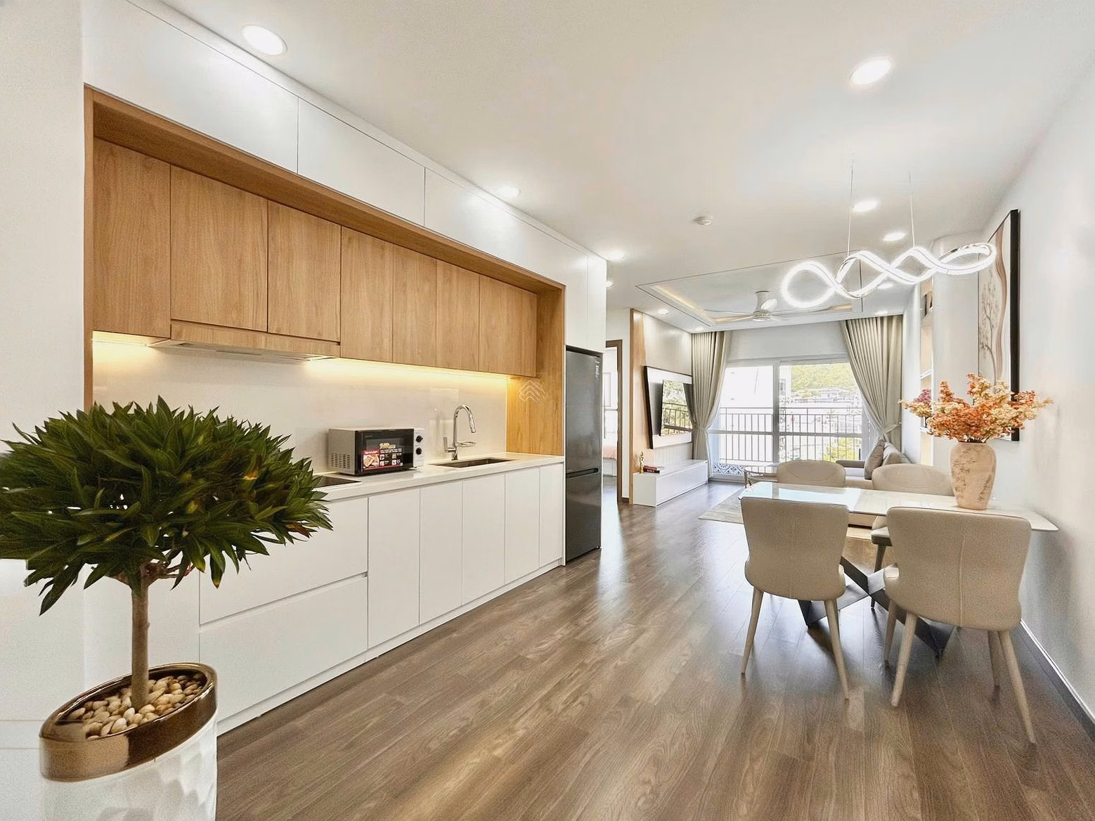 Huyen Seahome - Low-floor 2-bedroom apartment, bargain price - OC3 Muong Thanh Vien Trieu Nha Trang
