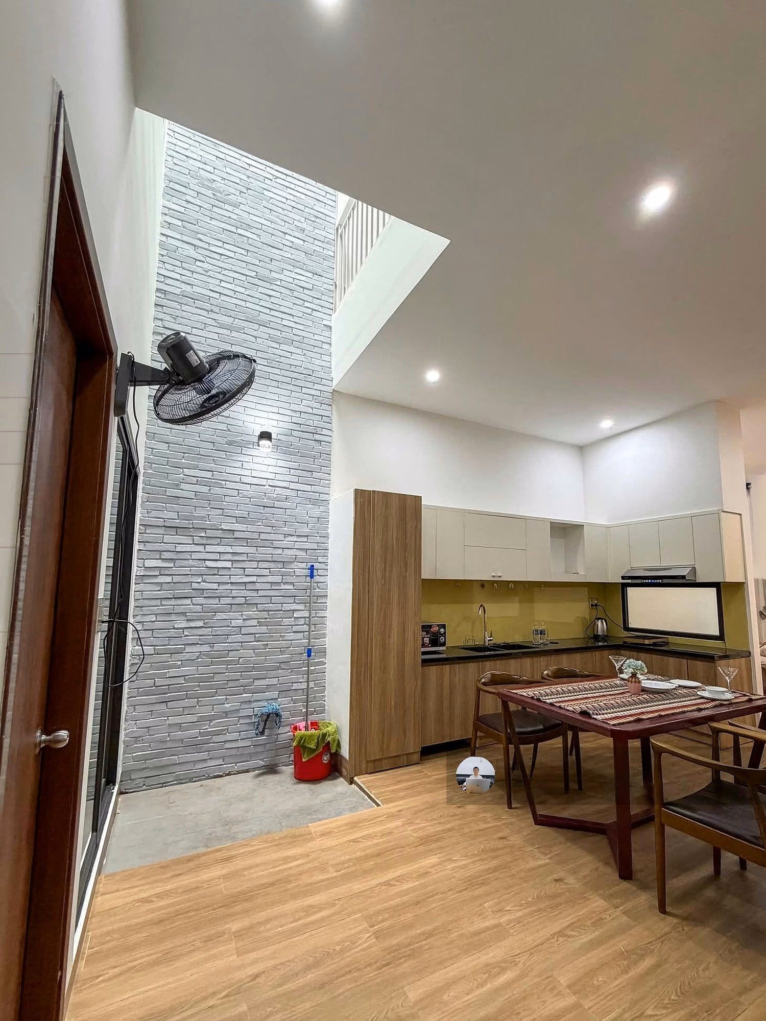 Newly built 2-storey house for rent on Da Man 2 street - opposite the park - fully furnished