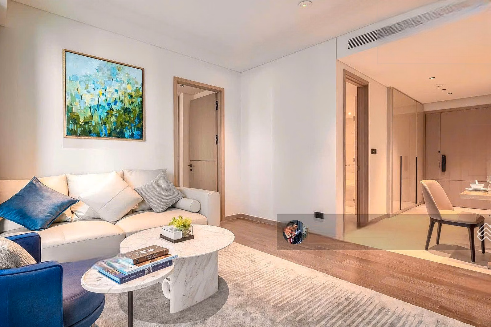 Duc Duy Grand Marina for rent 1-bedroom apartment 63m2 price 40 million/month fully furnished, free management