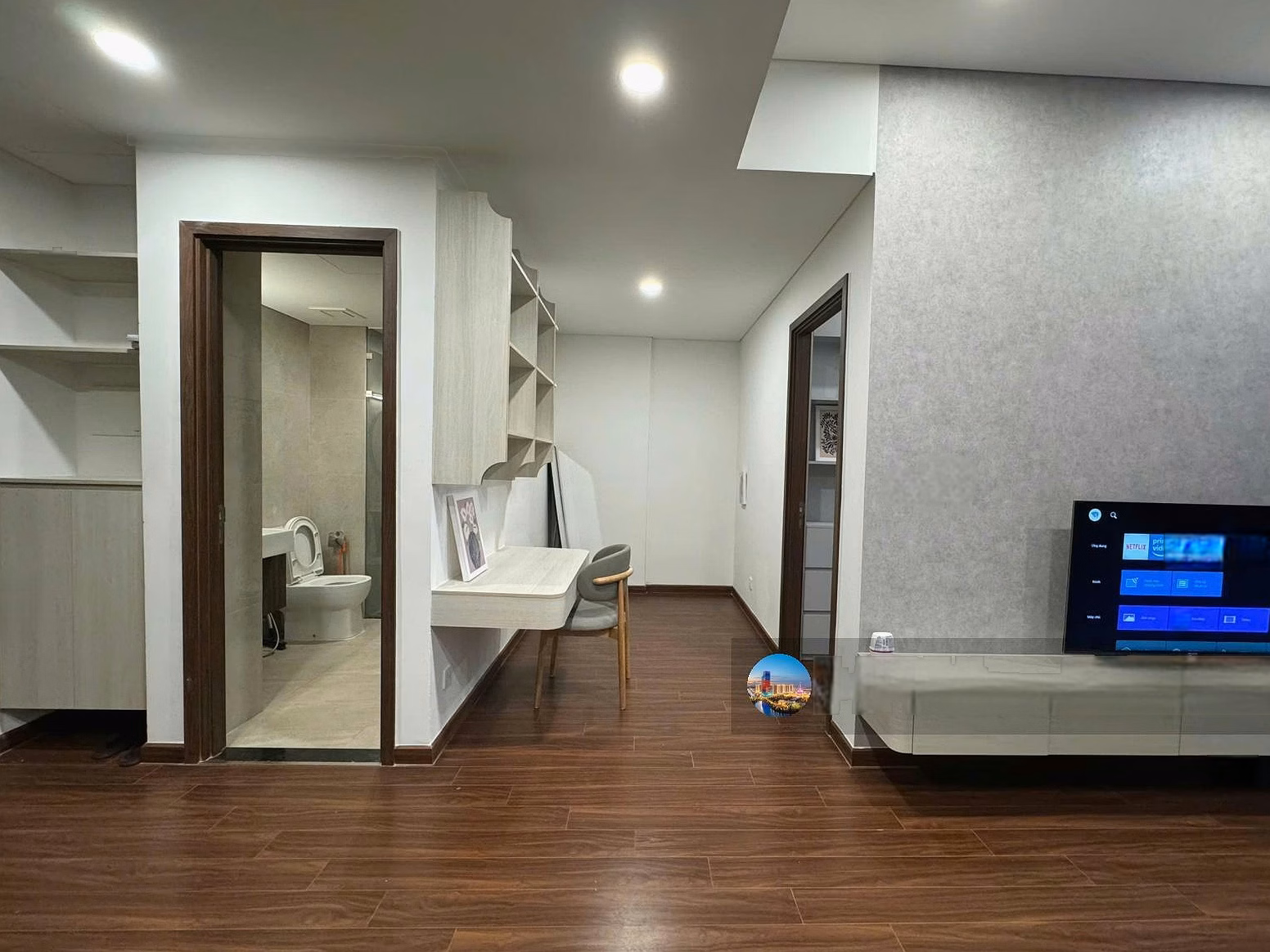 1 bedroom full of beautiful furniture for rent in high-end Masteri segment in Vinhomes Ocean Park, price only 9 million/month