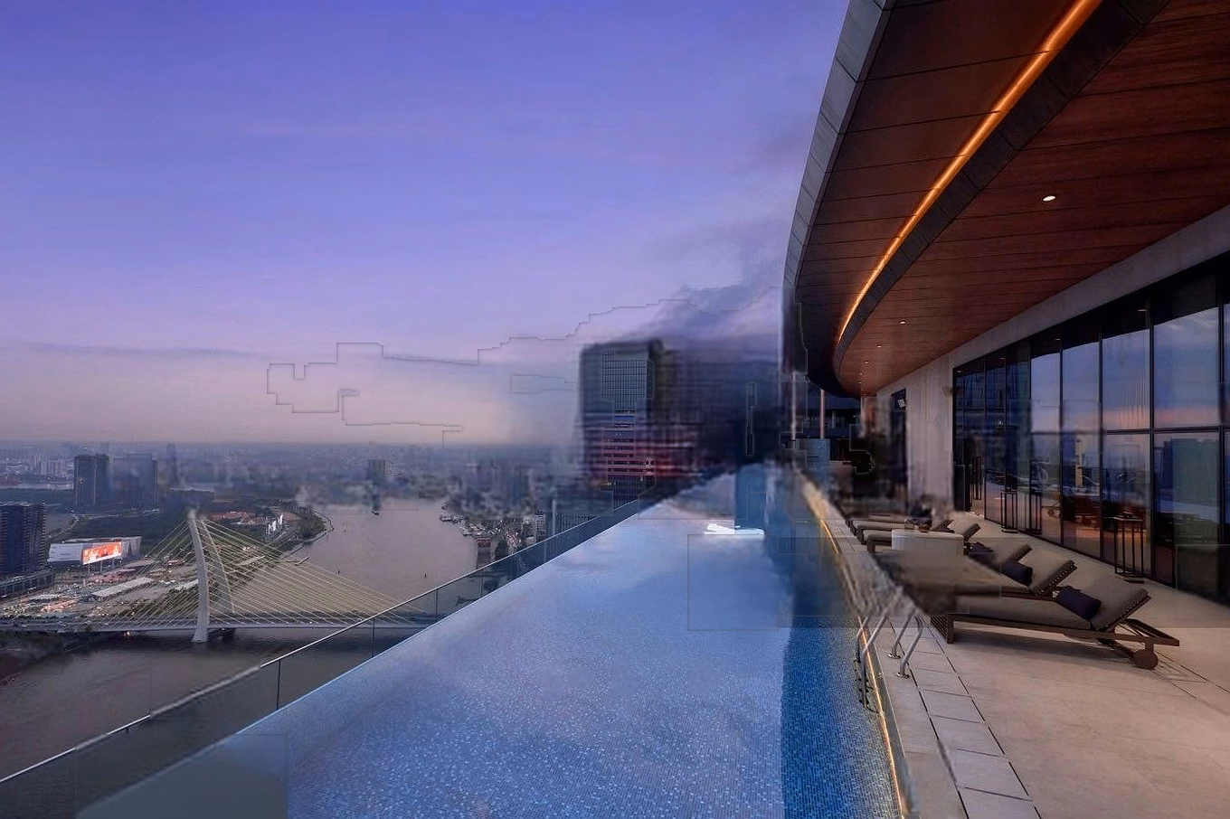 Duc Duy Grand Marina - 1-bedroom apartment for rent, 58m2 - Price 35 million/month - Free management