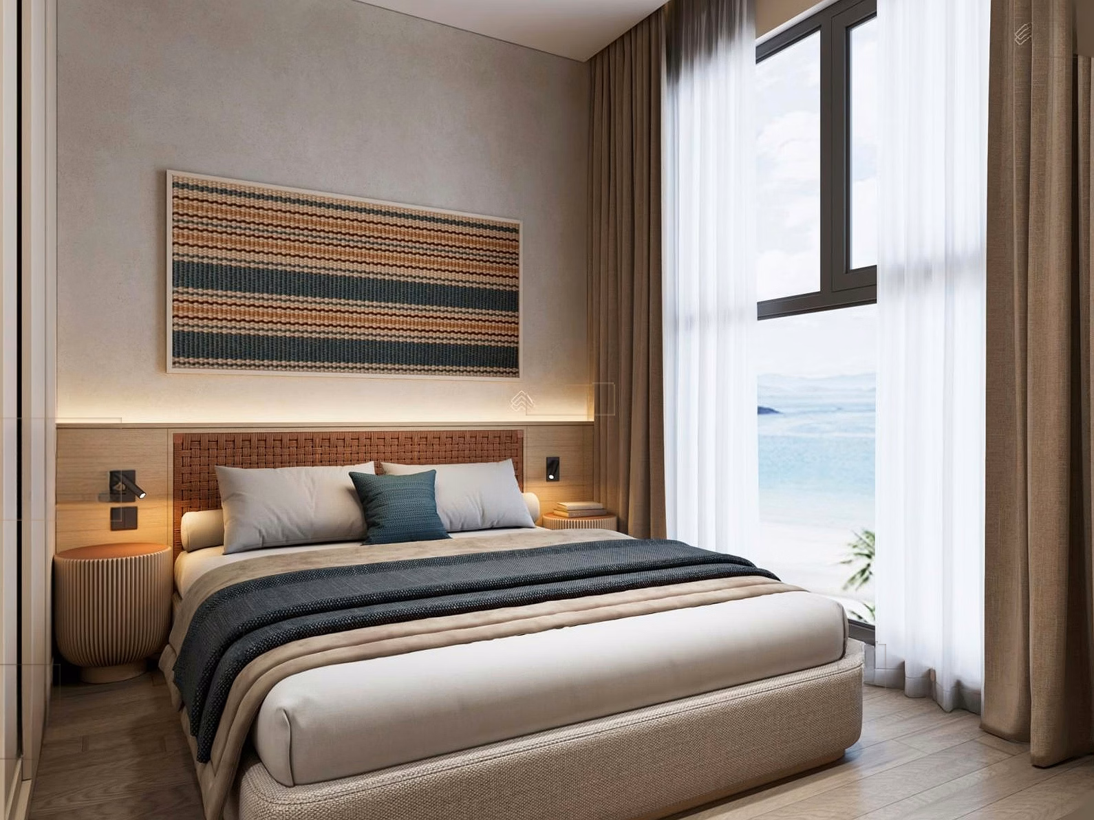 Only 4.1 billion to own a 2-bedroom apartment facing Southeast, 24.5% early payment discount, Onsen 3, Charmora City