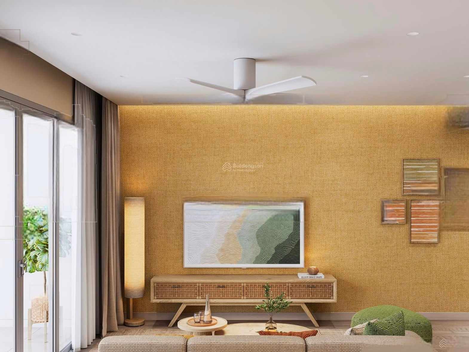 Only 4.1 billion to own a 2-bedroom apartment facing Southeast, 24.5% early payment discount, Onsen 3, Charmora City