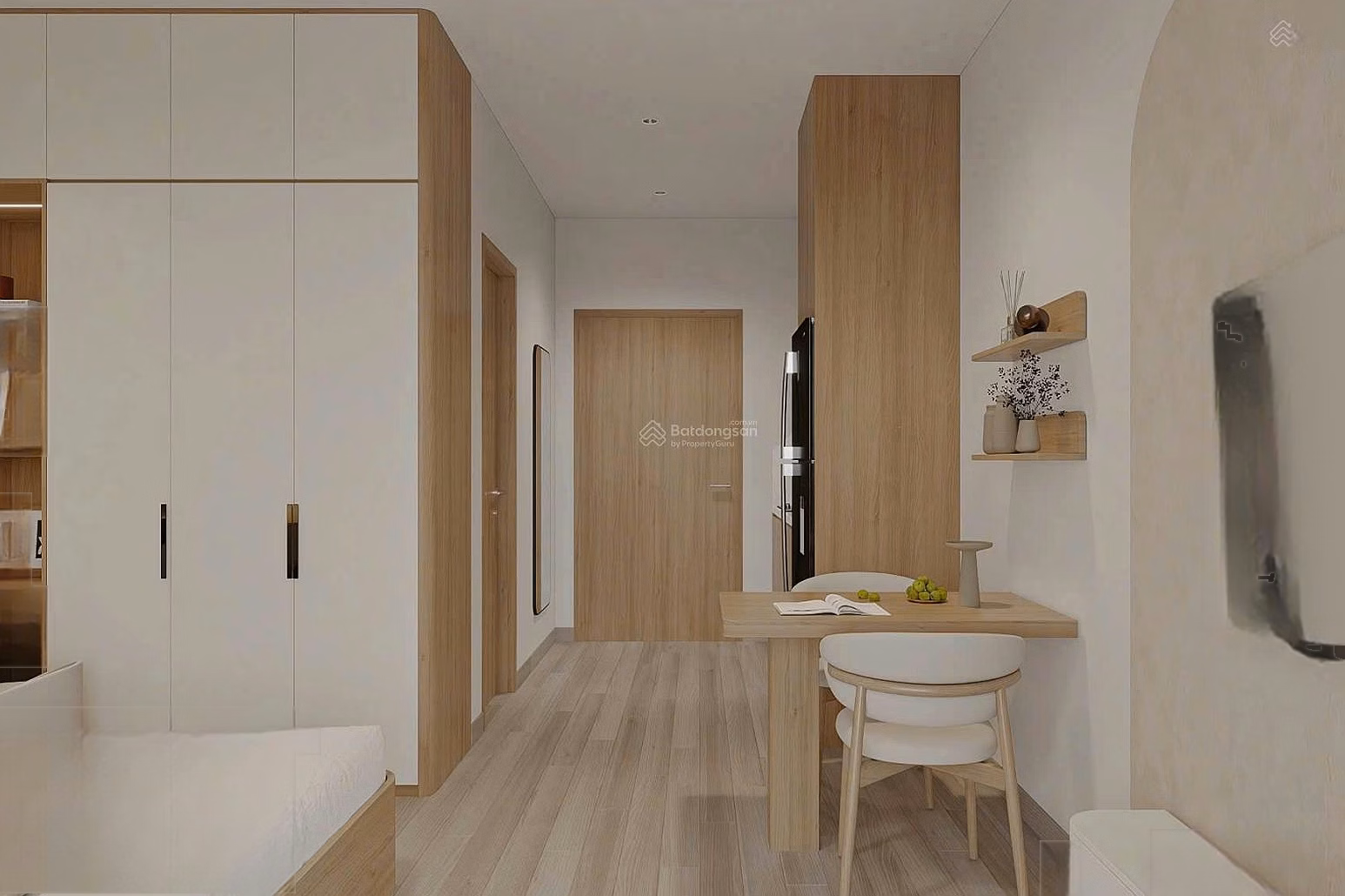STUDIO PANOMA APARTMENT FOR RENT 1 RIVER VIEW CITY VIEW