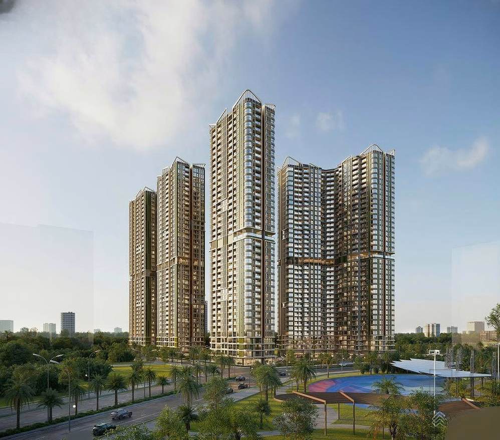 Lumière EverGreen Smart City 3-bedroom apartment for sale, 87.4m2 - Building A2, 22nd floor - Price 10.2 billion