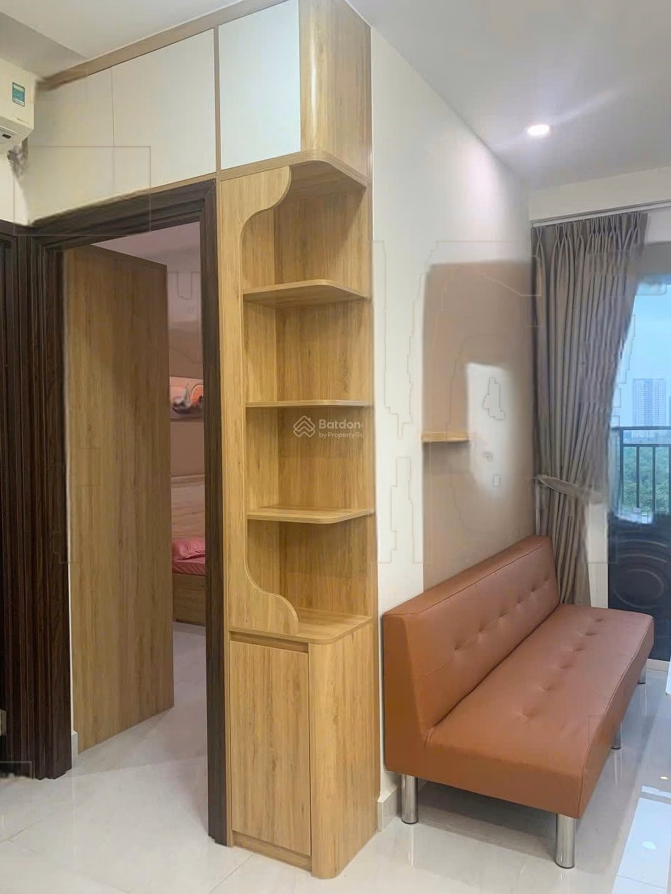 Sunrise Riverside apartment for rent 50m2 2 bedrooms, fully furnished, south direction, 24/7 viewing