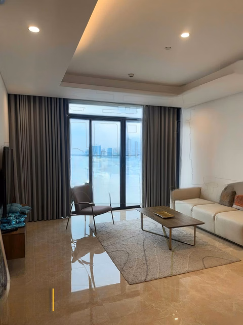 Sun Grand City apartment for rent, 69B Thuy Khue, 90m2, 2 bedrooms, full of quality furniture, ready to move in, only 22 million