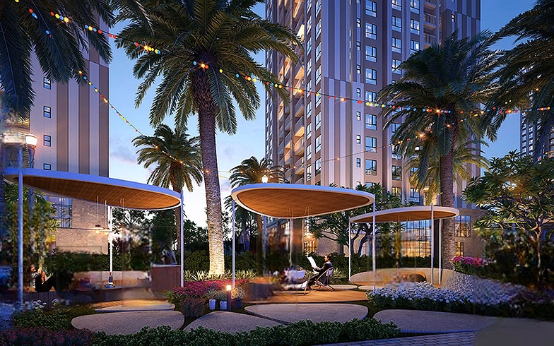 The Privé luxury resort on the river in District 2: Get house with only 10%, original grace period up to 5 years