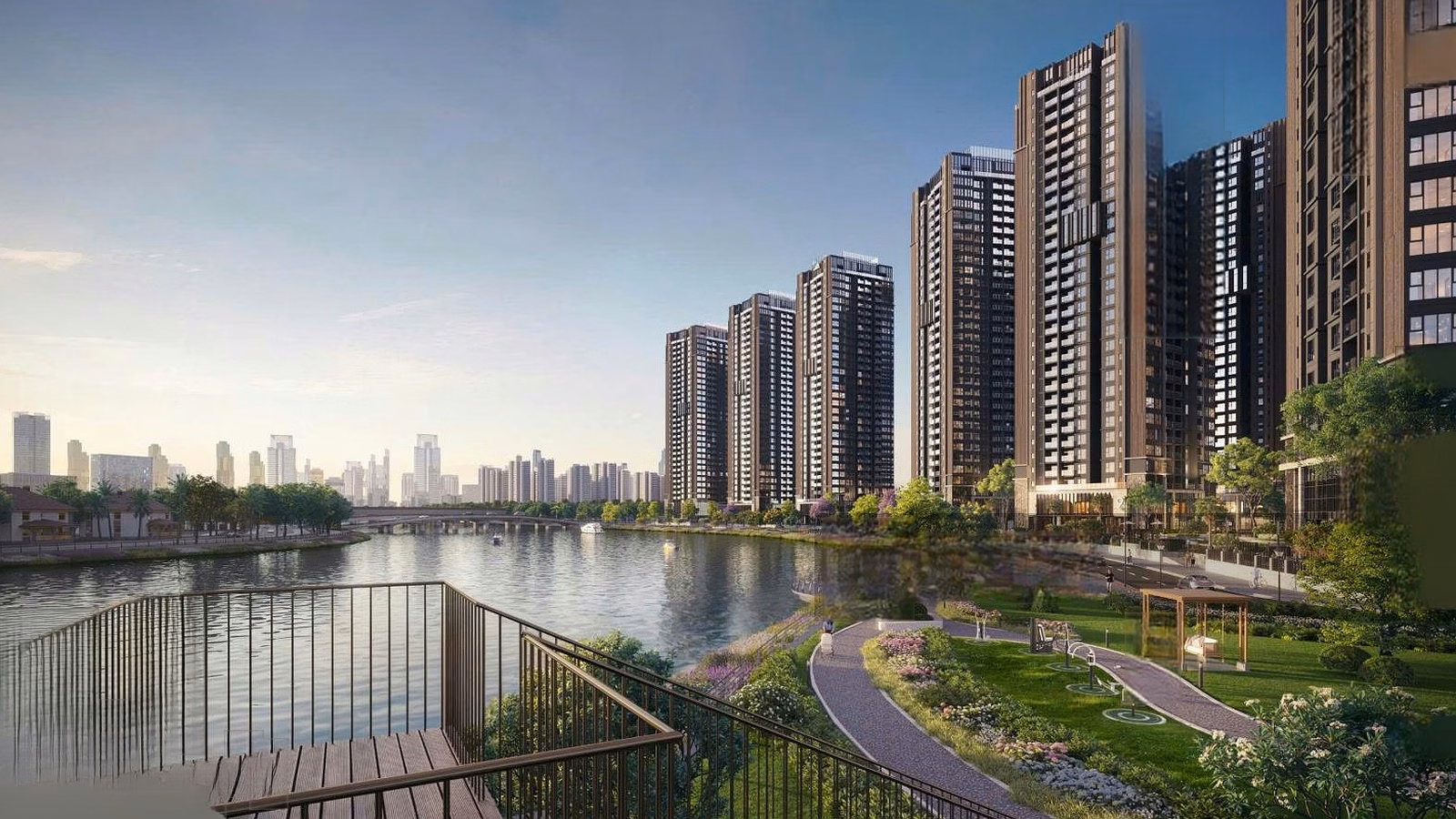The Privé luxury resort on the river in District 2: Get house with only 10%, original grace period up to 5 years