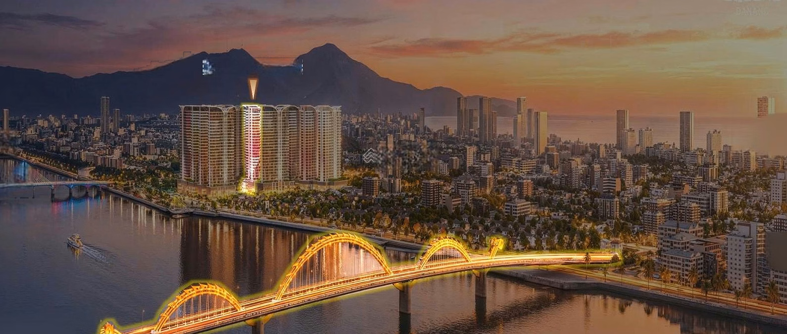 Capital Square Da Nang apartment with direct view of Han River | Good price in S3 building