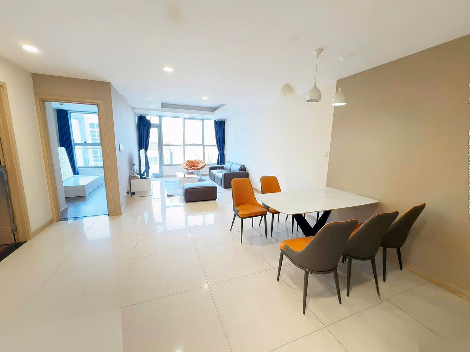 The owner sends Thang Long apartment for rent 01. 91m2, 2 bedrooms fully furnished for only 16 million/month