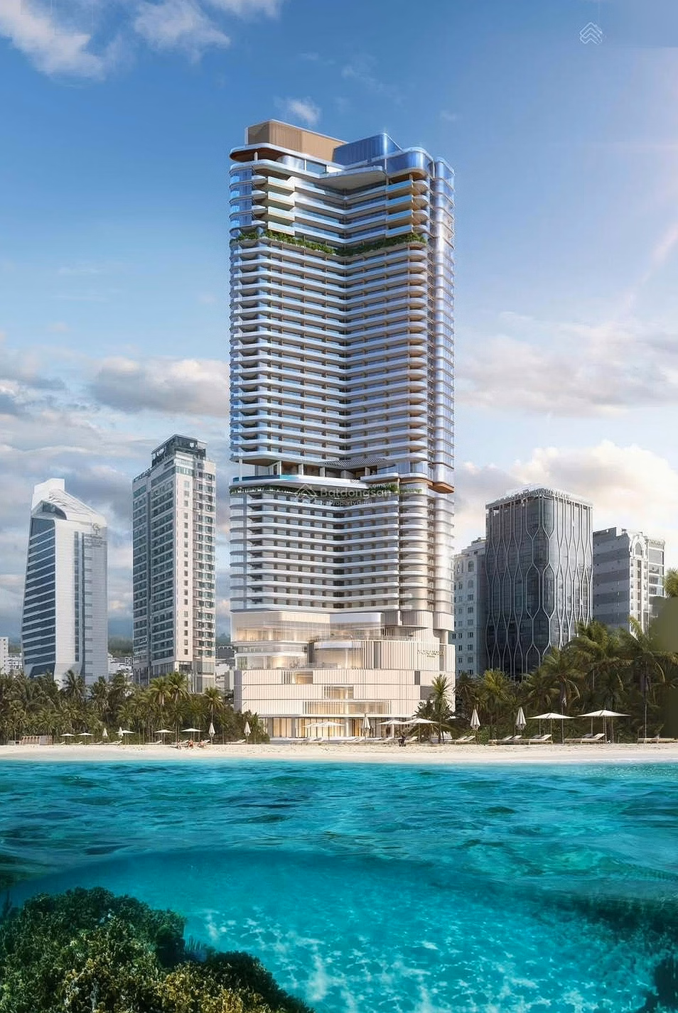 SEA VIEW! SKY VILLA APARTMENT FOR SALE 288M2 65.49 BILLION - VO VAN KIET MT - SON TRA DISTRICT