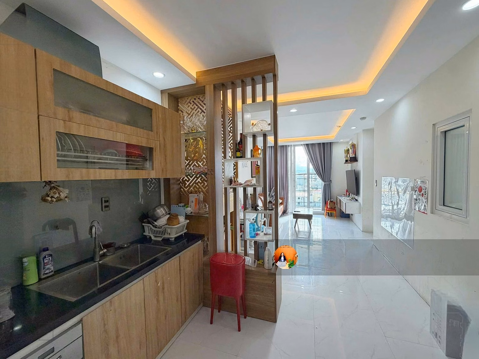Blue House An Trung apartment for sale, Ngo Quyen, Da Nang, area 58.2m2, 2 bedrooms, only 2 billion 85, close to Tran Thi Ly bridge