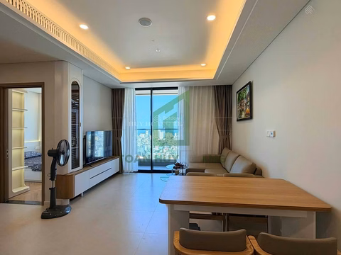 Luxury 1-bedroom apartment for rent at Panoma Da Nang, 55m2, price 24 million VND