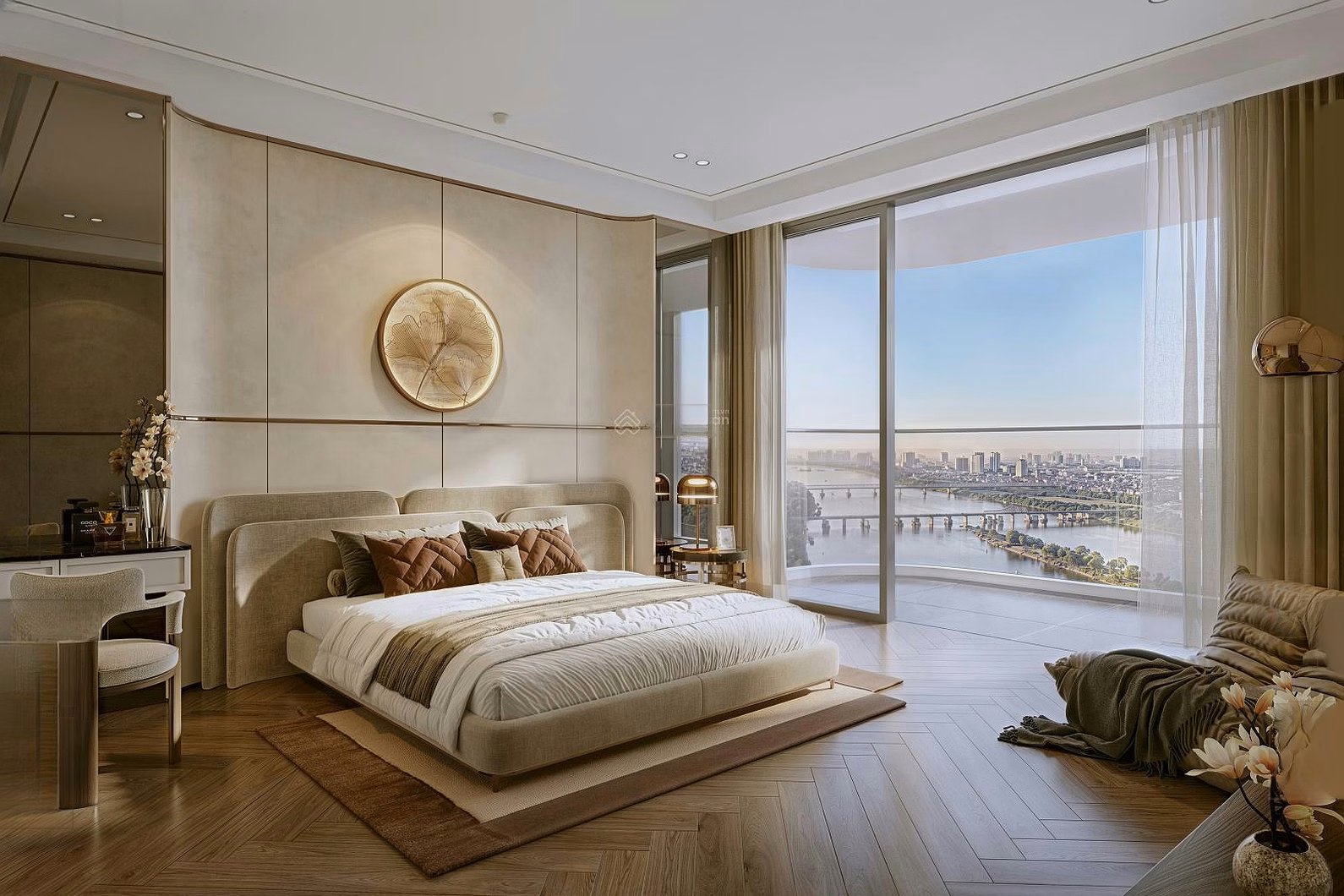 GET 4 GOLDEN TREES (600M) FREE WHEN BUYING 3BR-L CORNER APARTMENT 128.52M, 2 PRIVATE ELEVATORS CAPITAL FROM 1.5 BILLION (10%)