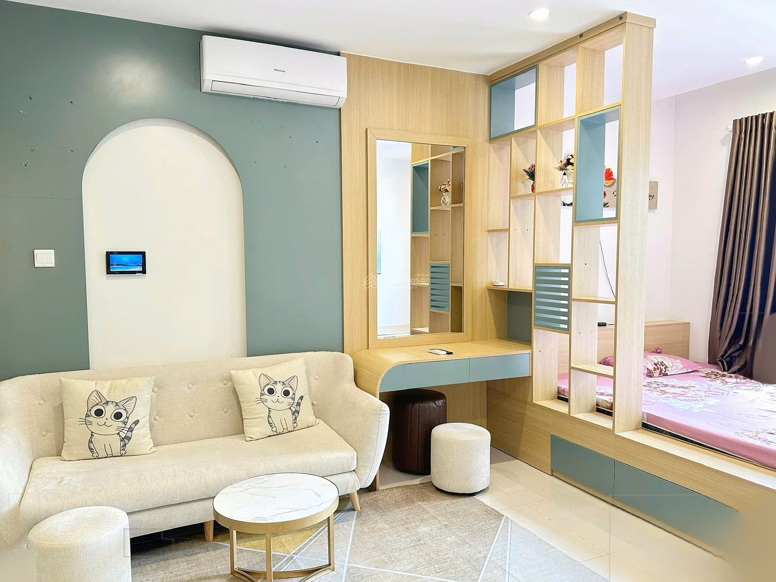 The owner sent to rent Sapphire 1 Ocean Park 33.5m² fully furnished, open view only 6 million/month