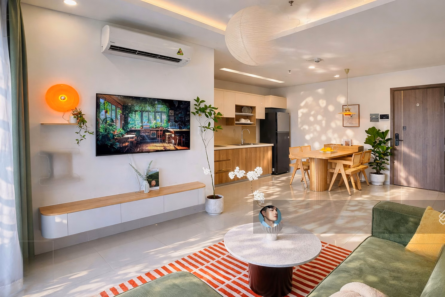 Apartment for rent CT9 Vinh Diem Trung 2 bedrooms (74m2) lake view and park landscape***