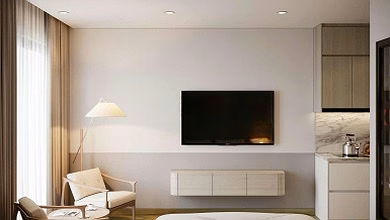 Muong Thanh apartment for rent directly facing My Khe beach, Da Nang city
