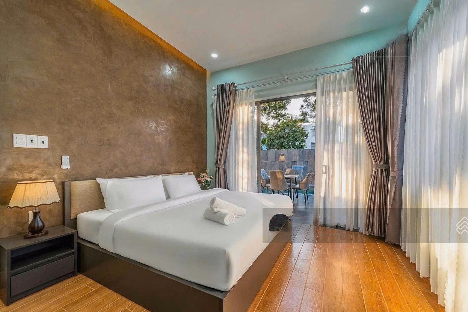 Pool villa for rent - Xuan Quynh Street - 5 rooms - 5 bathrooms - Fully high-class furniture