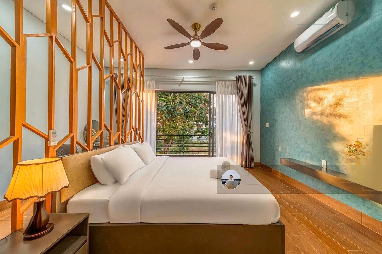 Pool villa for rent - Xuan Quynh Street - 5 rooms - 5 bathrooms - Fully high-class furniture