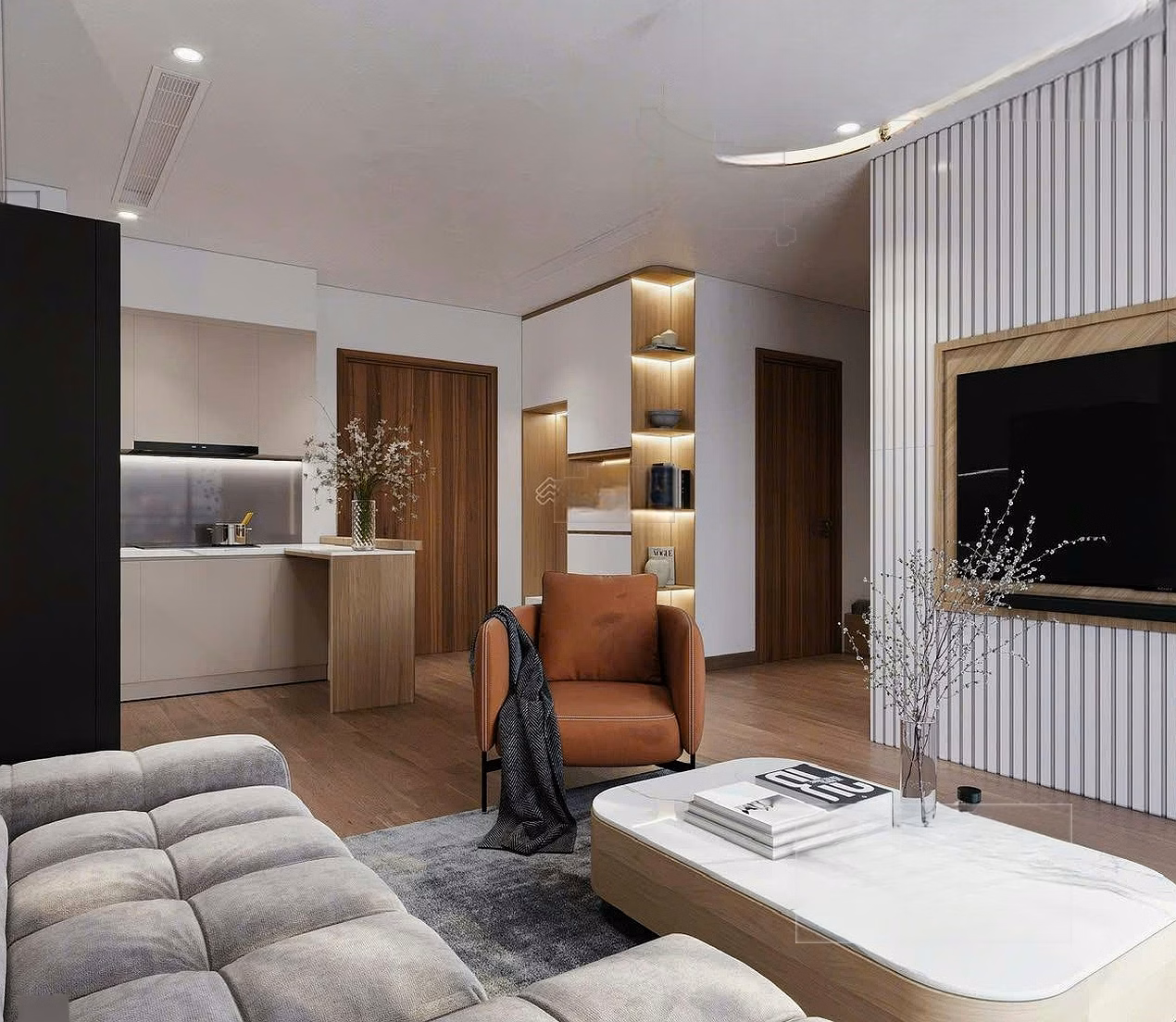 Good price homeowner fund at OceanPark for Studio, 1N, 2N, 3D apartment lines in August with loan support