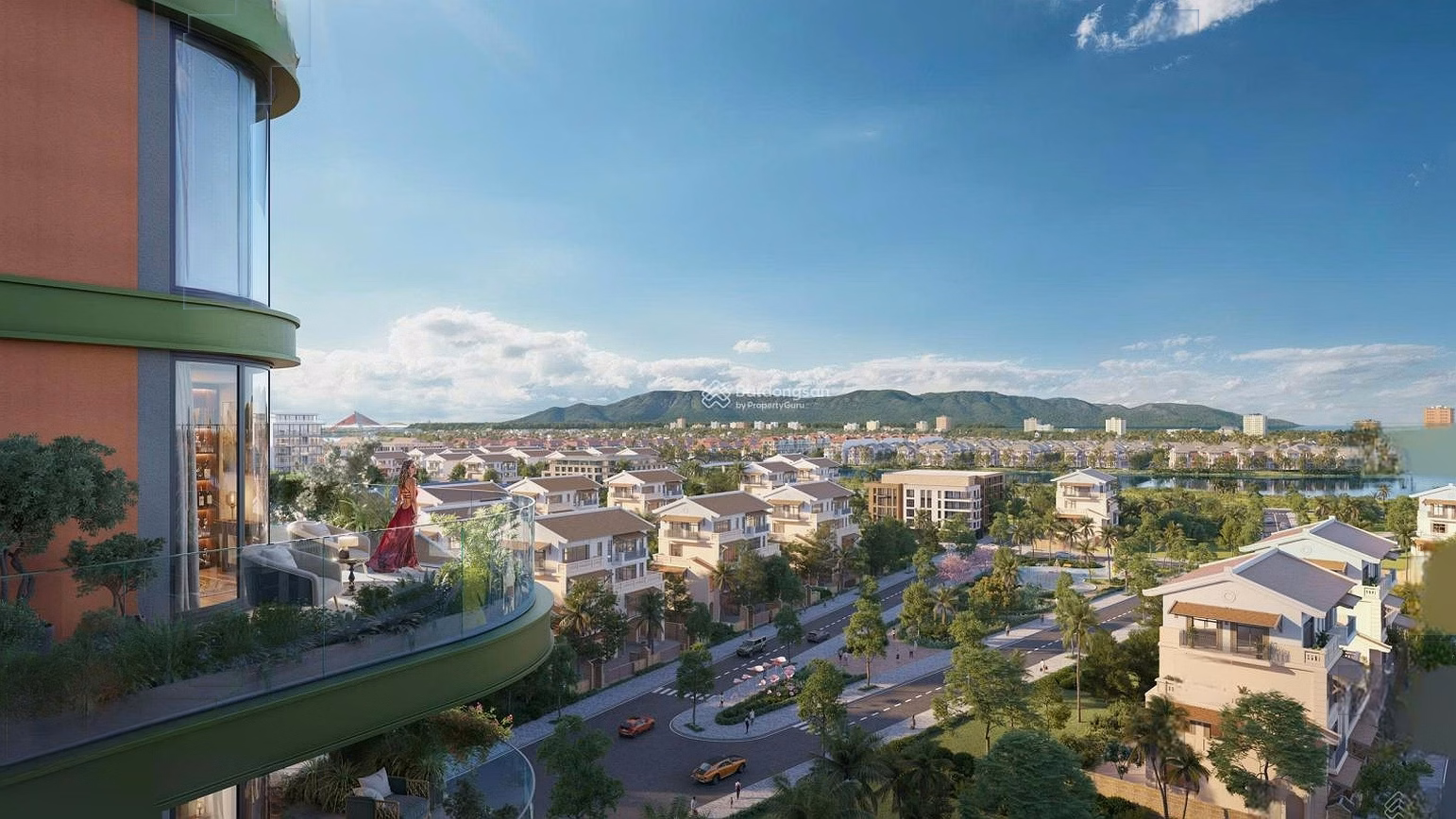 3-bedroom garden apartment F50712-Fours project-D124m2-Price 5.9 billion-Northeast direction-view of fireworks-diplomatic capacity
