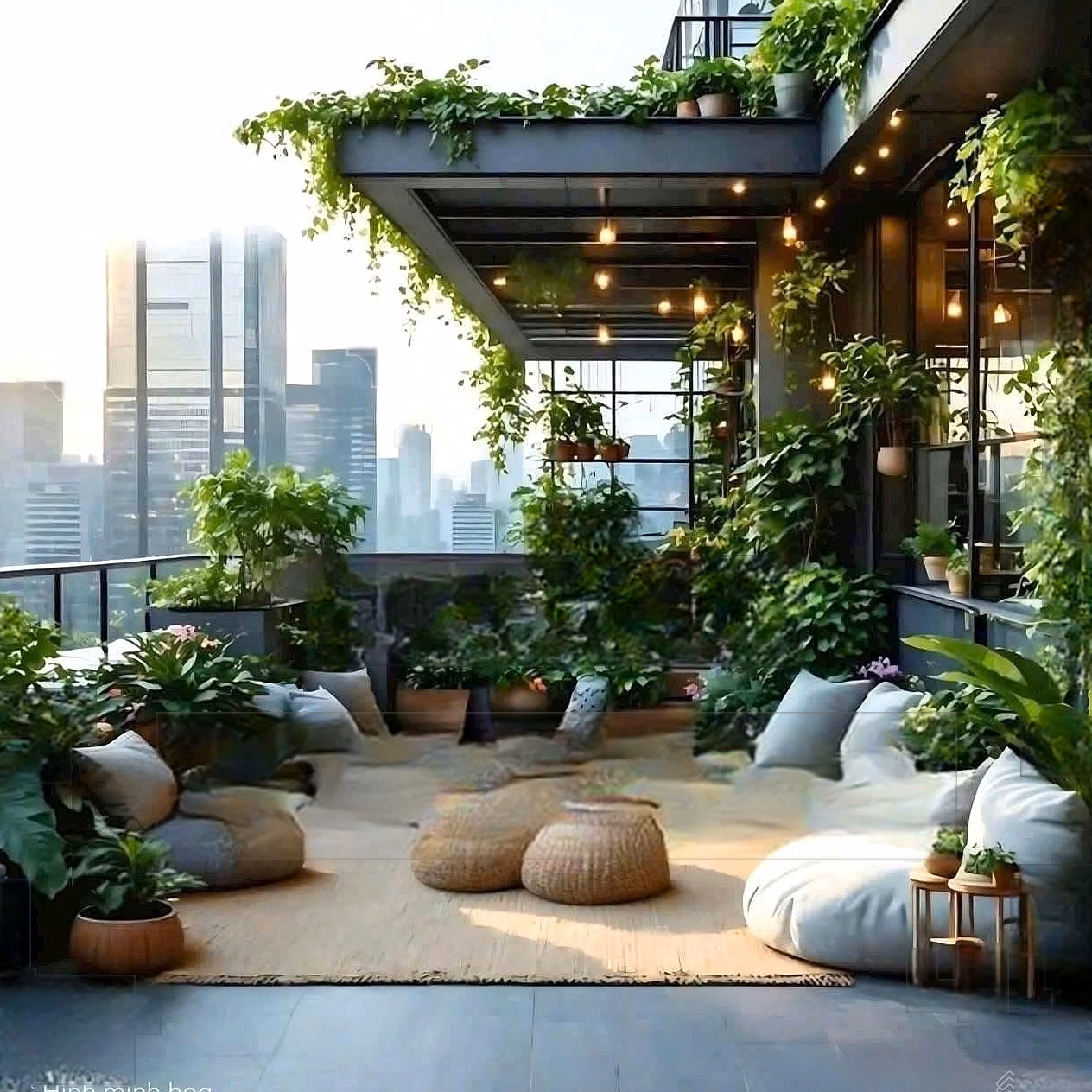 3-bedroom garden apartment F50712-Fours project-D124m2-Price 5.9 billion-Northeast direction-view of fireworks-diplomatic capacity